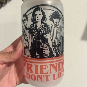 Frosted Glass Bottle with your choice of Design